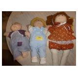 3 cabbage patch dolls 3 cabbage patch dolls