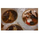 6 Norman Rockwell plates 6 Norman Rockwell plates