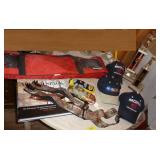 badmitton net, hats, shooting trophies, camo suspenders, air and space museum book badmitton net, hats, shooting trophies, camo suspenders, air and space museum book