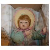 14 Wade porcelain nursery figures, Terry Redlin plate 14 Wade porcelain nursery figures, Terry Redlin plate
