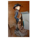2 ft tall plaster cowboy 2 ft tall plaster cowboy