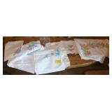 vintage hand embroidered sheet pillowcases and table cloth vintage hand embroidered sheet pillowcases and table cloth