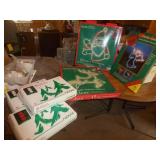 3 light up figures and 3 sets of poinsetta lights 3 light up figures and 3 sets of poinsetta lights