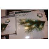3 light up figures and 3 sets of lights 3 light up figures and 3 sets of lights