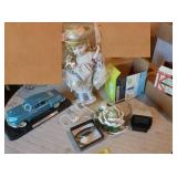 Tucker die cast car, doll, night light, infuser, slide viewer Tucker die cast car, doll, night light, infuser, slide viewer