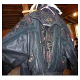 Womens leather jacket size Large Womens leather jacket size Large