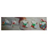 10 new in box mini ornaments and new mini clock 10 new in box mini ornaments and new mini clock