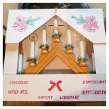 New in box water fountain, advent candle lights, Tree wall hanging New in box water fountain, advent candle lights, Tree wall hanging