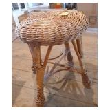 Nice wicker stool Nice wicker stool