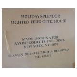 Fiber optic lighted house with ac adapter from avon Fiber optic lighted house with ac adapter from avon