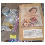 1950 calendar in very good condition, Butchs bar Chaska Ball jar mug, Valley Auto screwdrivers, 1971 Eisenhower half dollar necklace 1950 calendar in very good condition, Butchs bar Chaska Ball jar mug, Valley Auto screwdrivers, 1971 Eisenhower half dollar necklace