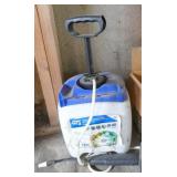 3 Boxes of household cleaners, outdoor chemicals, sprayer, caulk gun 3 Boxes of household cleaners, outdoor chemicals, sprayer, caulk gun