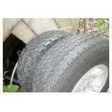 two tires and 3 rims off dodge ram two tires and 3 rims off dodge ram