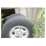 two tires and 3 rims off dodge ram two tires and 3 rims off dodge ram