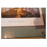 Sam Butcher Precious Moments “Hallelujah Square” Signed Print 1996 Sam Butcher Precious Moments “Hallelujah Square” Signed Print 1996