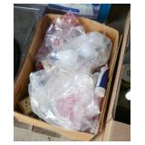 3 Boxes of household cleaners, outdoor chemicals, sprayer, caulk gun 3 Boxes of household cleaners, outdoor chemicals, sprayer, caulk gun
