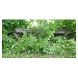 Old wagon steel frame is good, wood is toast Old wagon steel frame is good, wood is toast