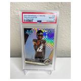 2023 Bowman 1st U Chrome Travis Hunter X-Fractor Graded PSA 8 *M