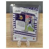 Minnesota Vikings NFL J.J. McCarthy Rookie Football Card - 2024 Panini Absolute *T