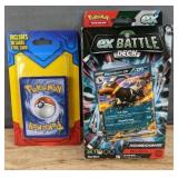 Brand New Pokemon EX Battle Deck HoundoomEX and 20 Card + Foil Card Pack *T