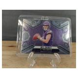 2024 Panini Mosaic Football Rookie Card - J.J. McCarthy NFL Vikings Debut *T