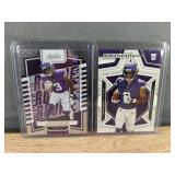 2023 Minnesota Vikings Jordan Addison NFL Rookie Cards - Set of 2 *T