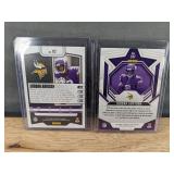 2023 Minnesota Vikings Jordan Addison NFL Rookie Cards - Set of 2 *T