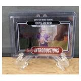 2024 Panini J.J. McCarthy NFL Rookie Premiere Purple Preview Vikings Card *T