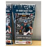 2 Brand New 2024 NFL Absolute Football Card Packs - 20 Cards per Pack *N