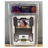 2024 Panini Prizm Draft Picks Caitlin Clark Hawkeyes Rookie PCAA Graded Gem Mint 10 Basketball Card #57 *N