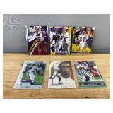 Collection of 6 Randy Moss Football Trading Cards - Vikings *J