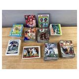 Large Lot of Vintage and Modern NFL Football Trading Cards *J