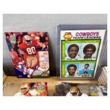Large Lot of Vintage and Modern NFL Football Trading Cards *J