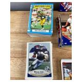 Large Lot of Vintage and Modern NFL Football Trading Cards *J