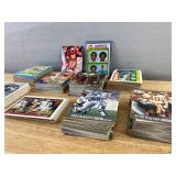 Large Lot of Vintage and Modern NFL Football Trading Cards *J