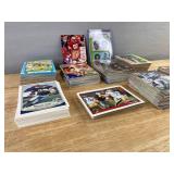 Large Lot of Vintage and Modern NFL Football Trading Cards *J