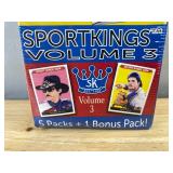 Brand New SPORTKINGS Volume 3 Trading Card Box - 6 Packs *N