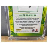 Jalen McMillan 2024 Rookie Football Cards - Optic & Donruss Tampa Bay Buccaneers *N