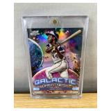 Hank Aaron 2024 Galactic Greatness Topps Chrome MLB Baseball Card *N