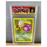 Koffing Team Rocket Pokemon Card - Graded 8 Near Mint *T