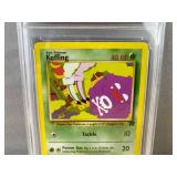 Koffing Team Rocket Pokemon Card - Graded 8 Near Mint *T