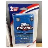 Brand New Topps MLB & NPB Factory Sealed Card Packs - 2021 Chrome, 2021 NPB, 2025 Series 1 *T