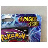 Brand New Pokemon TCG Lightning Set - 4 Booster Packs + 1 Bonus Card *T