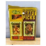 Brand New 1991 Classic Basketball Draft Picks Sealed Set - 50 Cards, Johnson/Owens *T