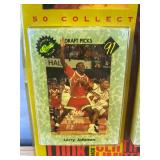 Brand New 1991 Classic Basketball Draft Picks Sealed Set - 50 Cards, Johnson/Owens *T