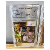 The Final Authority Graded NBA Basketball 3 Card Lot - Rice, Abdur-Rahim, Bowdler *J