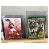 8 Minnesota Vikings NFL Football Cards with Autographs & Relics *J