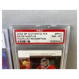 2 Graded Hockey Card Lot: 98-99 Lidstrom BCCG 9 & 2004 Nastuiuk PSA 8 *J