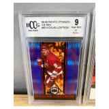 2 Graded Hockey Card Lot: 98-99 Lidstrom BCCG 9 & 2004 Nastuiuk PSA 8 *J