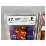 2 Graded Hockey Card Lot: 98-99 Lidstrom BCCG 9 & 2004 Nastuiuk PSA 8 *J